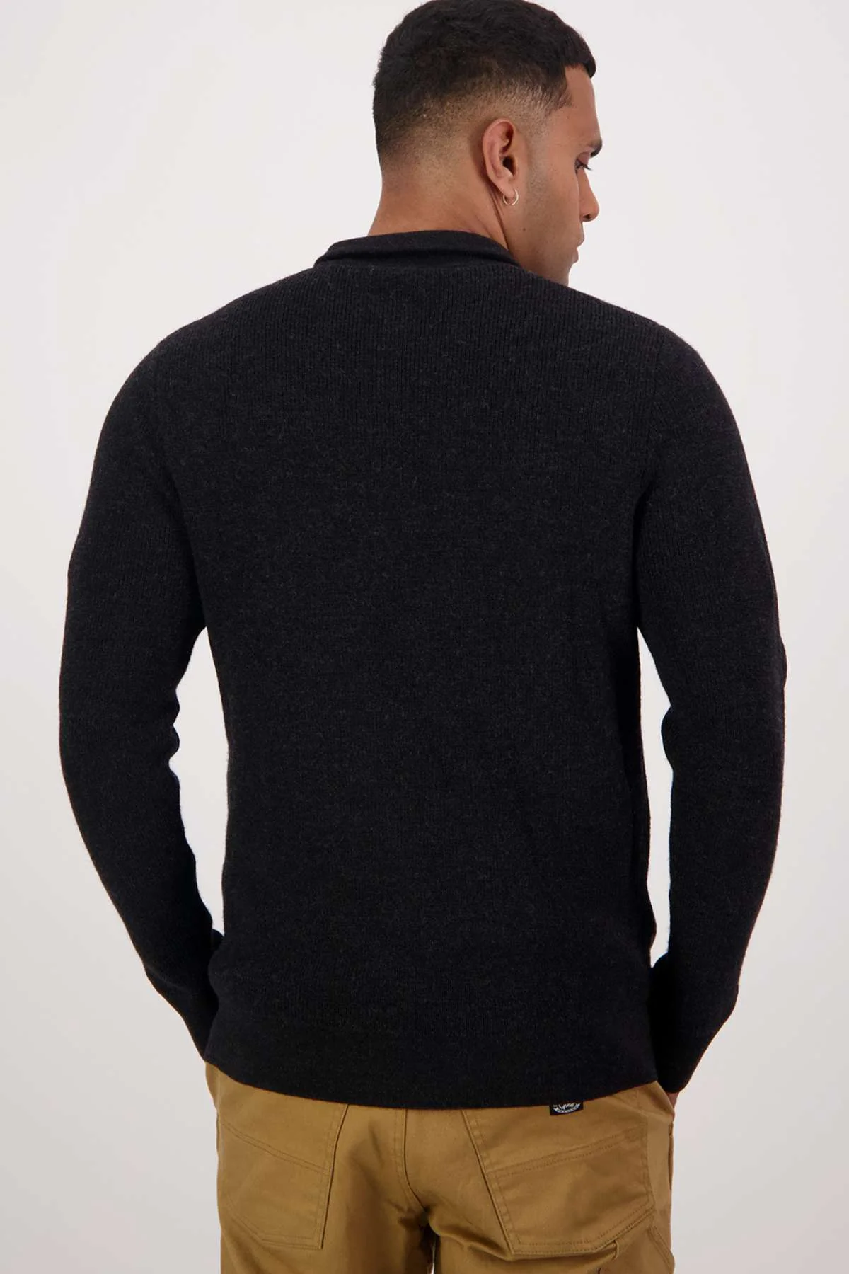 Swanndri Otahu River Quarter Zip Merino Knit - Image 3