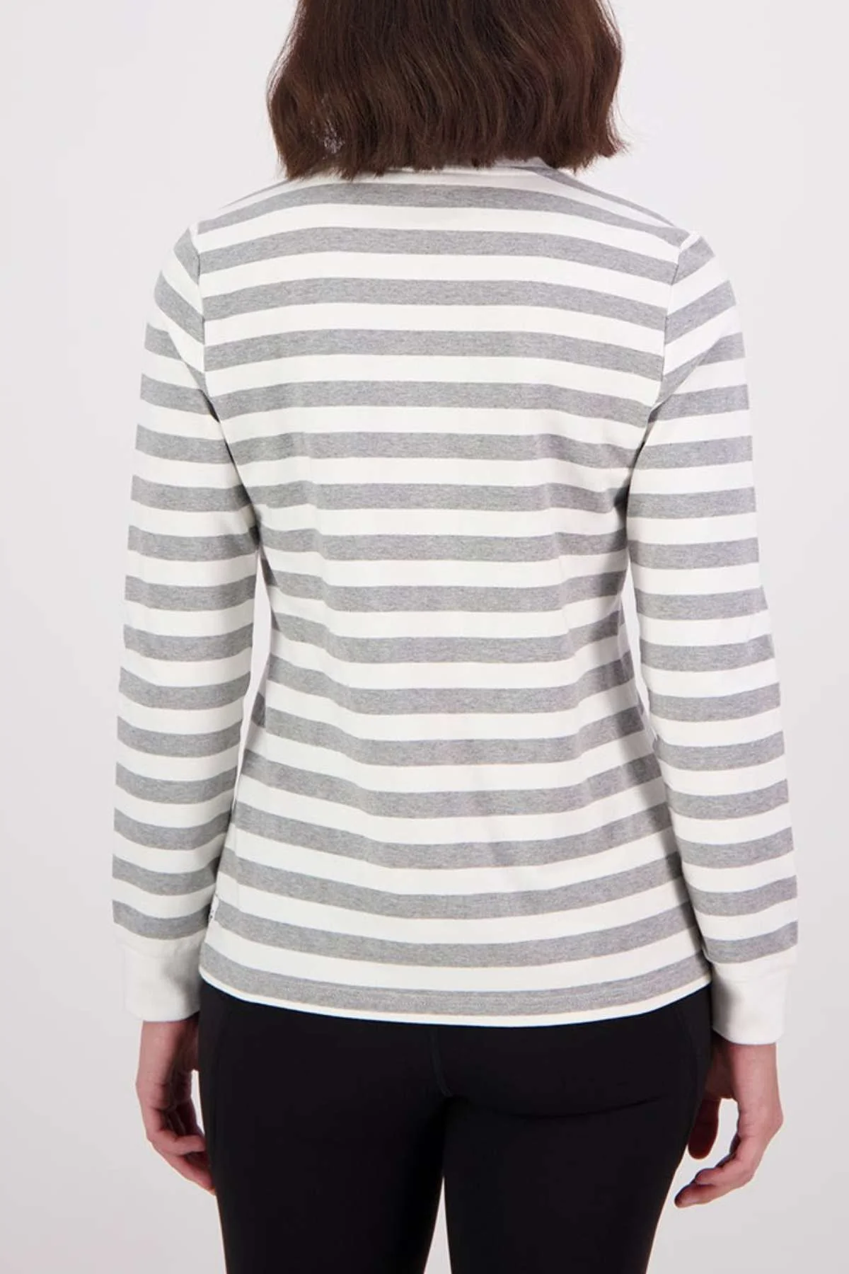 Swanndri Papamoa Stripe Long Sleeve Tee - Image 3