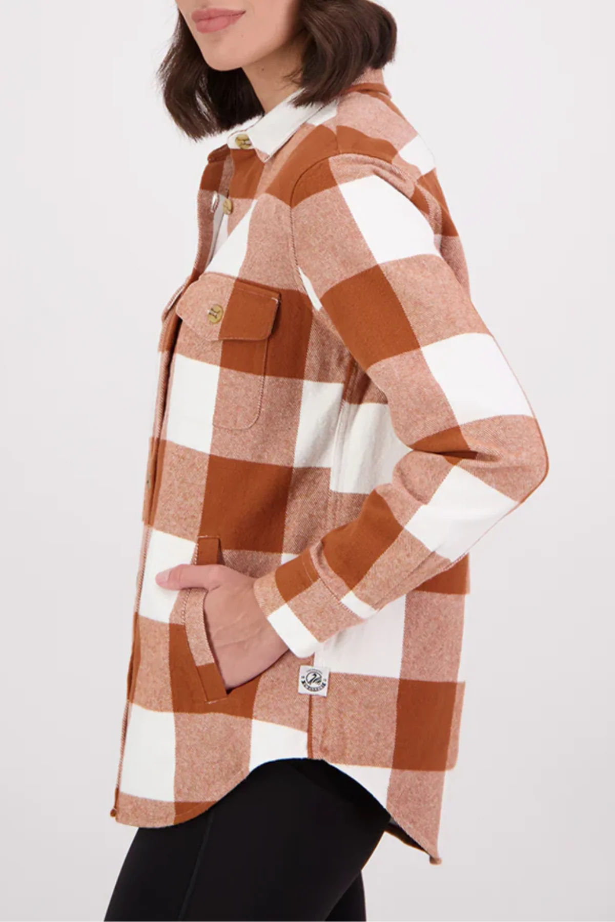 Swanndri Rapaki Long Sleeve Shacket - Image 2