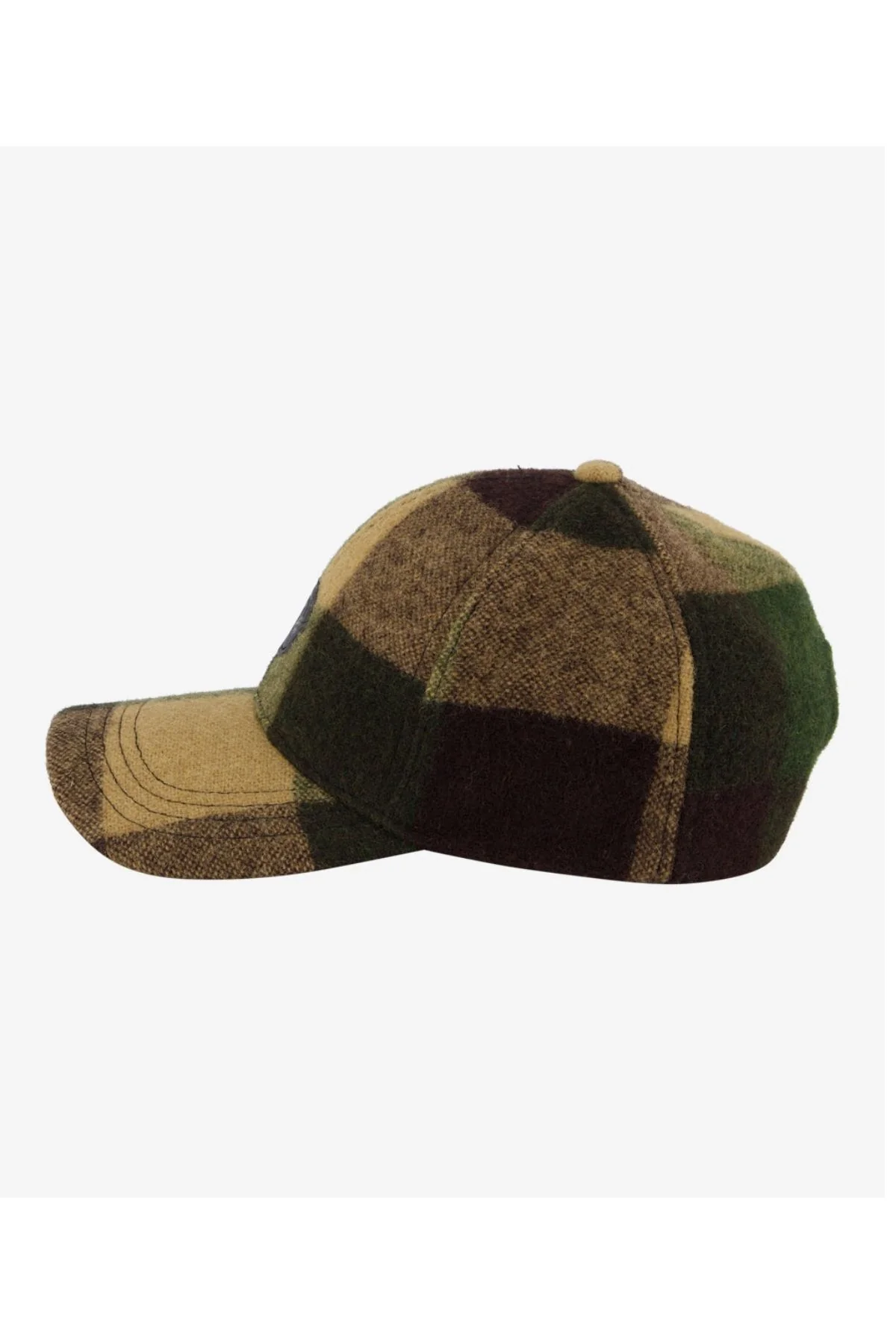Swanndri Swanni Wool Check Baseball Cap - Image 2