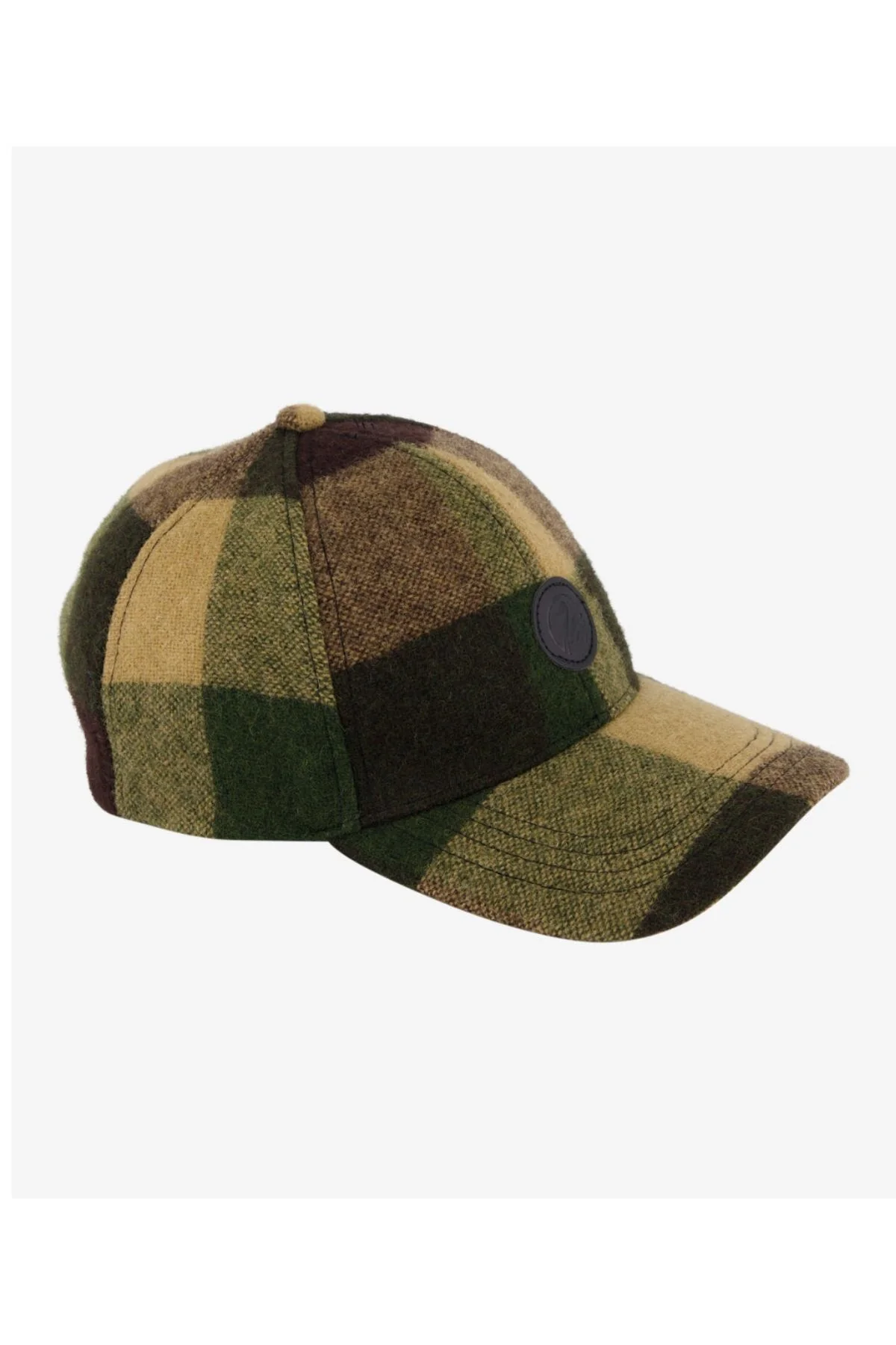 Swanndri Swanni Wool Check Baseball Cap - Image 3
