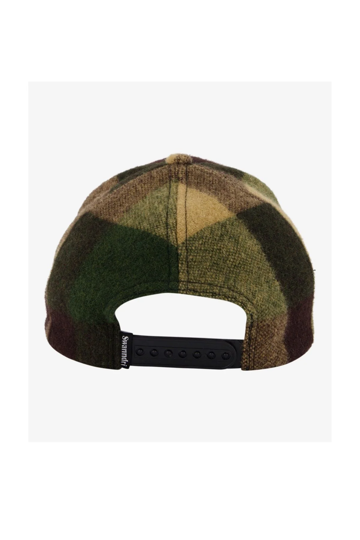Swanndri Swanni Wool Check Baseball Cap - Image 4