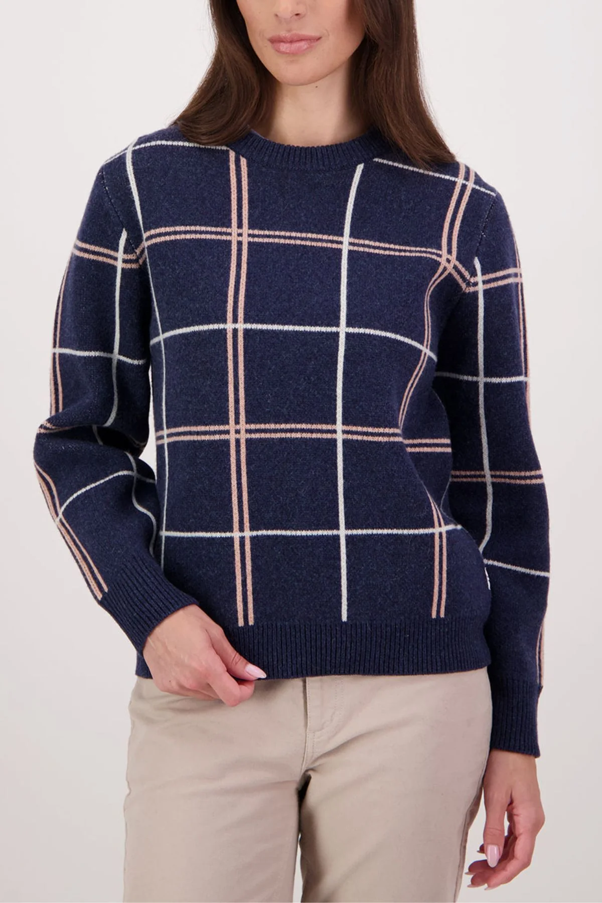 Swanndri Yasmin Check Womens Knit