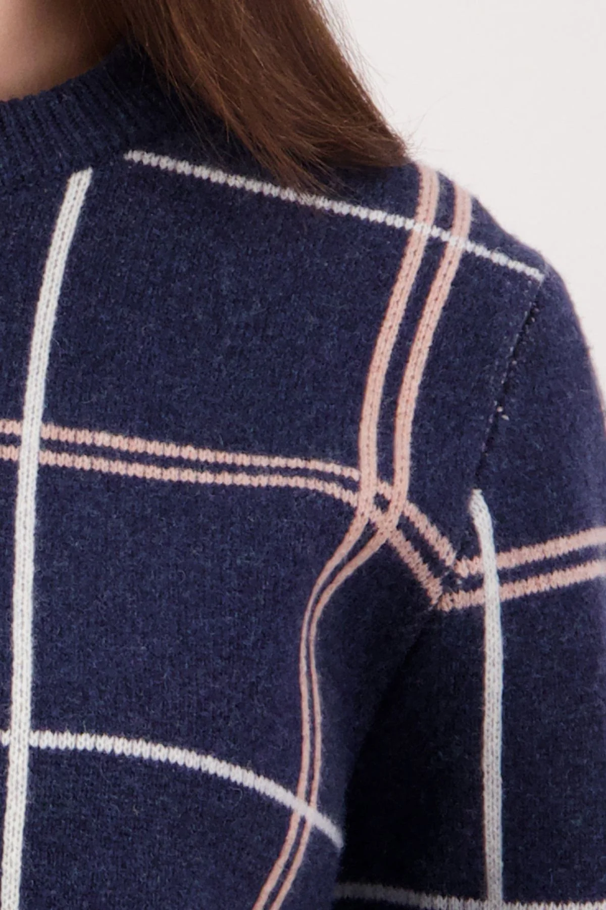 Swanndri Yasmin Check Womens Knit - Image 4