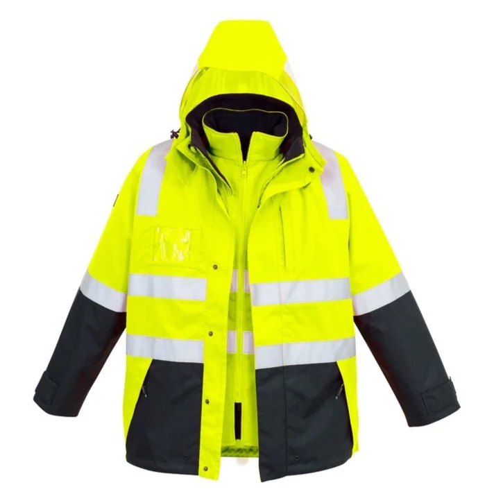 Syzmik Hi Vis 4 in 1 Waterproof Jacket