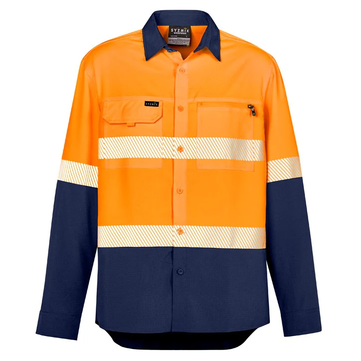 Syzmik Hi Vis Light Weight Segmented Tape Shirt