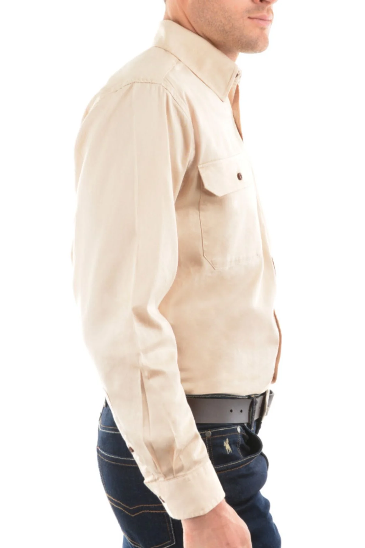 Thomas Cook Heavy Drill Half Placket Shirt - Image 2