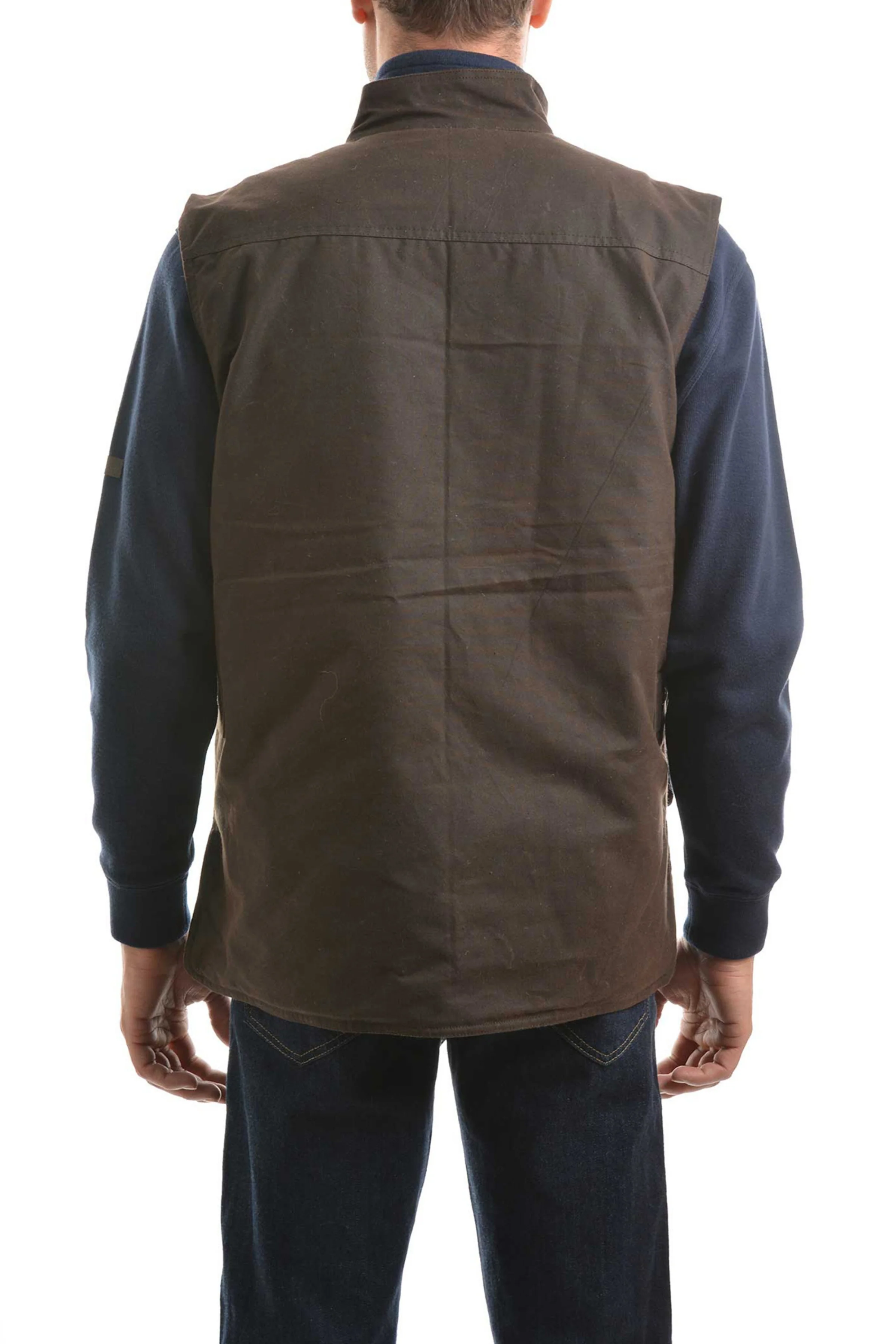 Thomas Cook High Country Oilskin Vest - Image 2