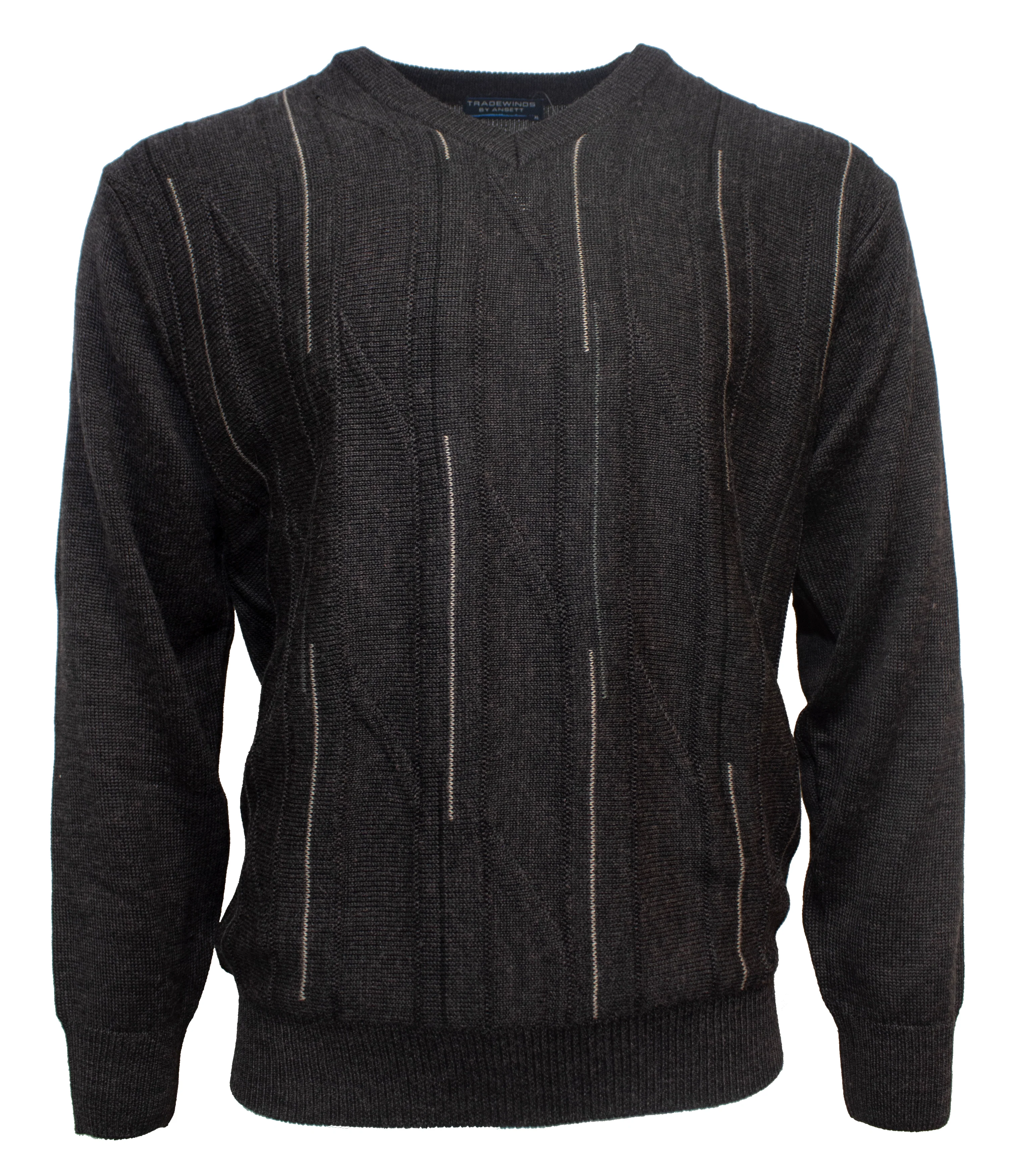 Ansett Tradewinds Fine Vertical Vee Knit - Image 2