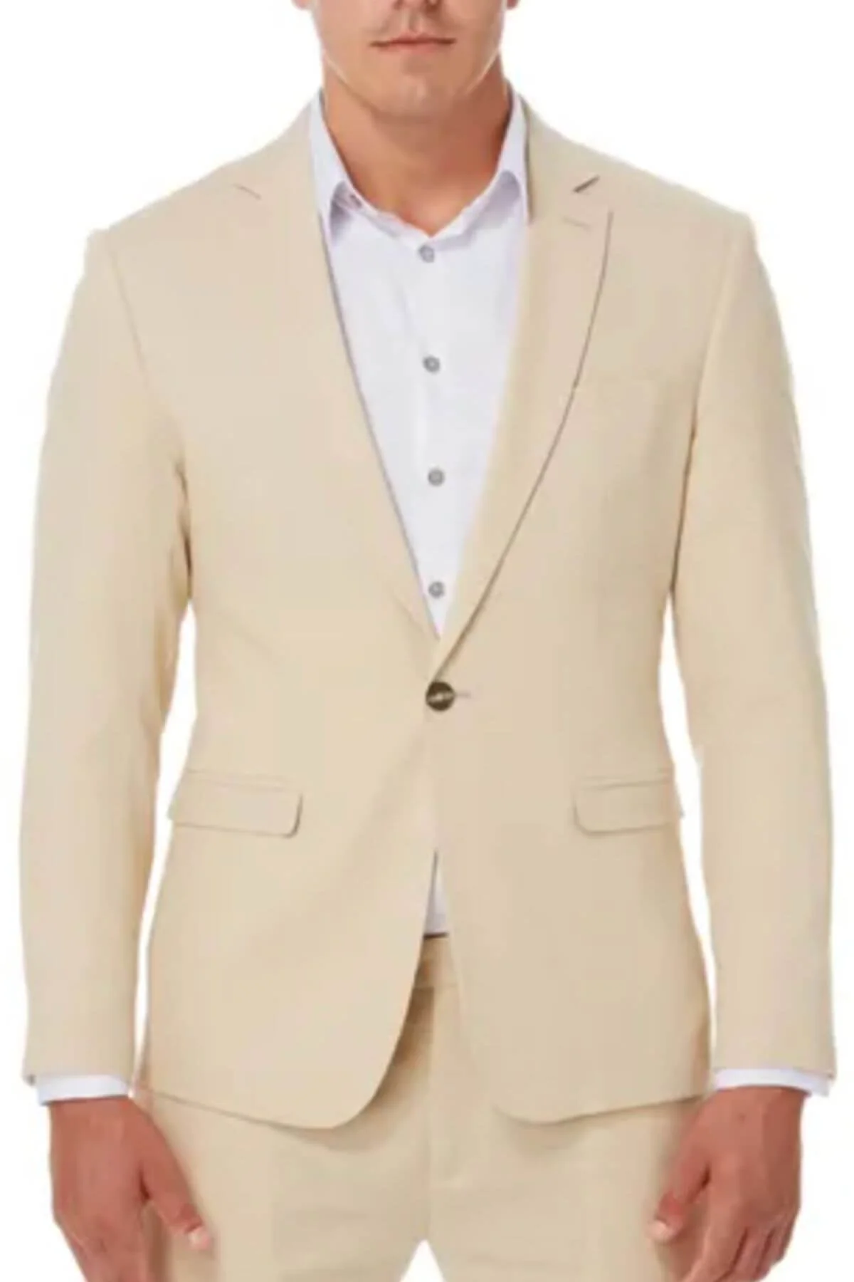 Urban Behaviour Linen Slim Fit Sports Jacket
