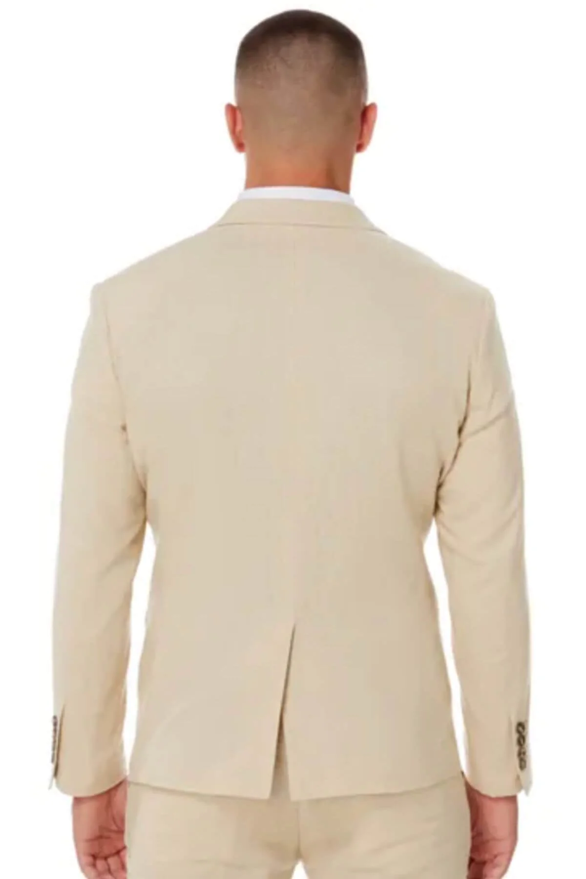 Urban Behaviour Linen Slim Fit Sports Jacket - Image 2