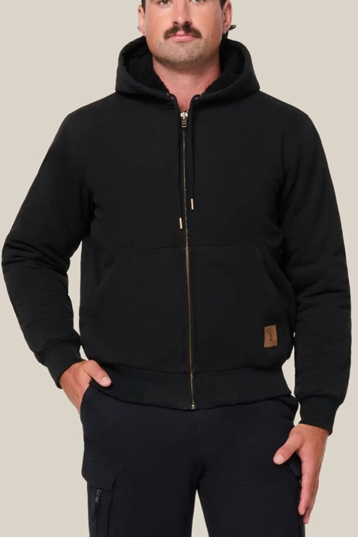 Hard Yakka Canvas Bomber Jacket