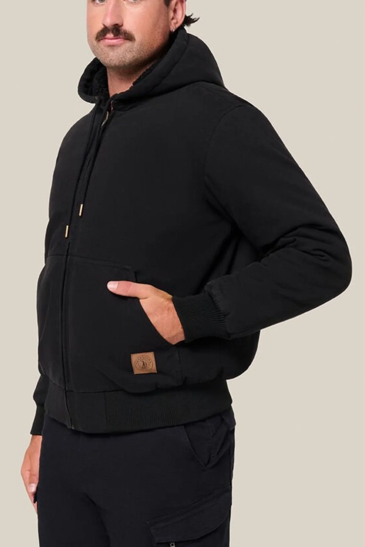 Hard Yakka Canvas Bomber Jacket - Image 3