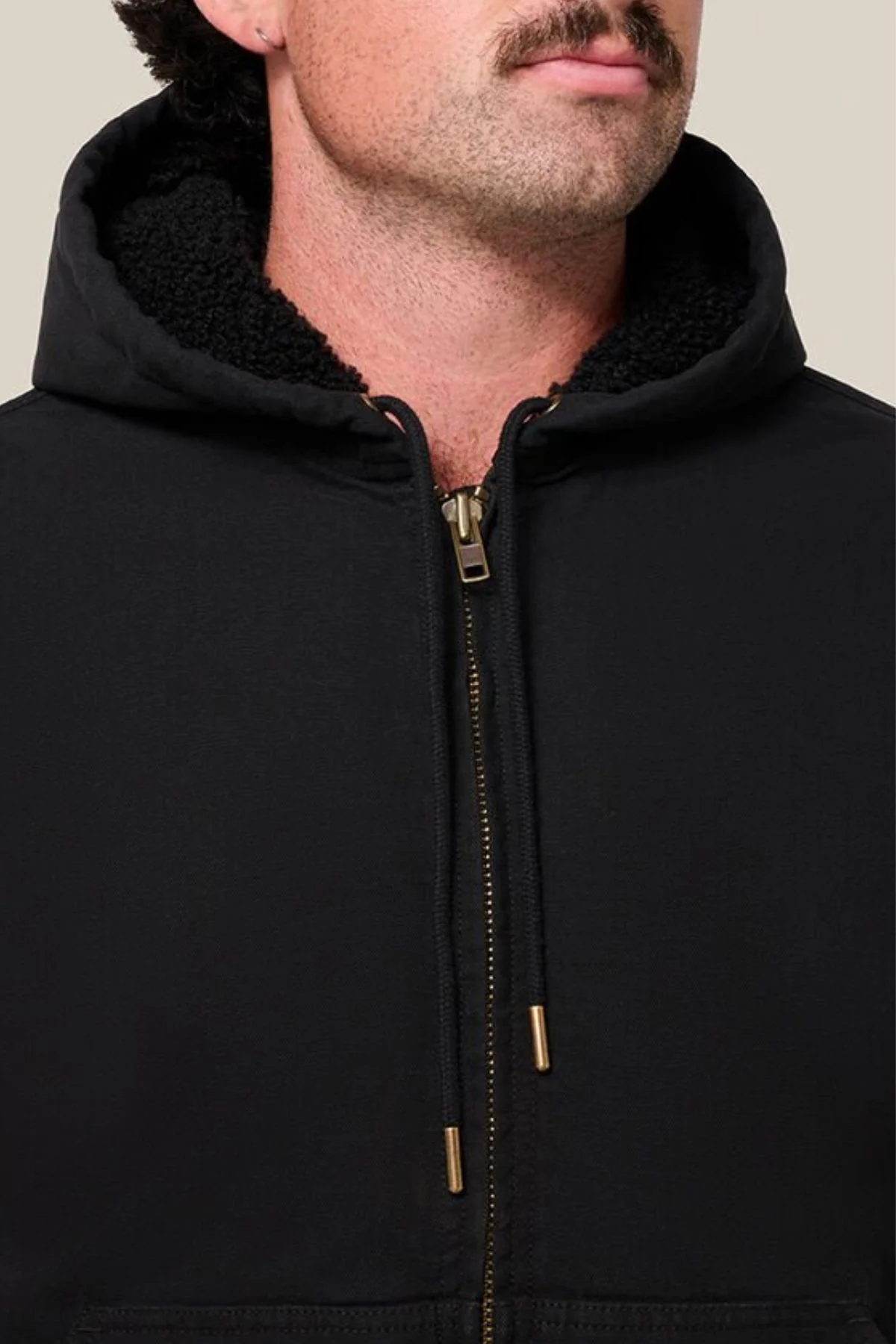 Hard Yakka Canvas Bomber Jacket - Image 4