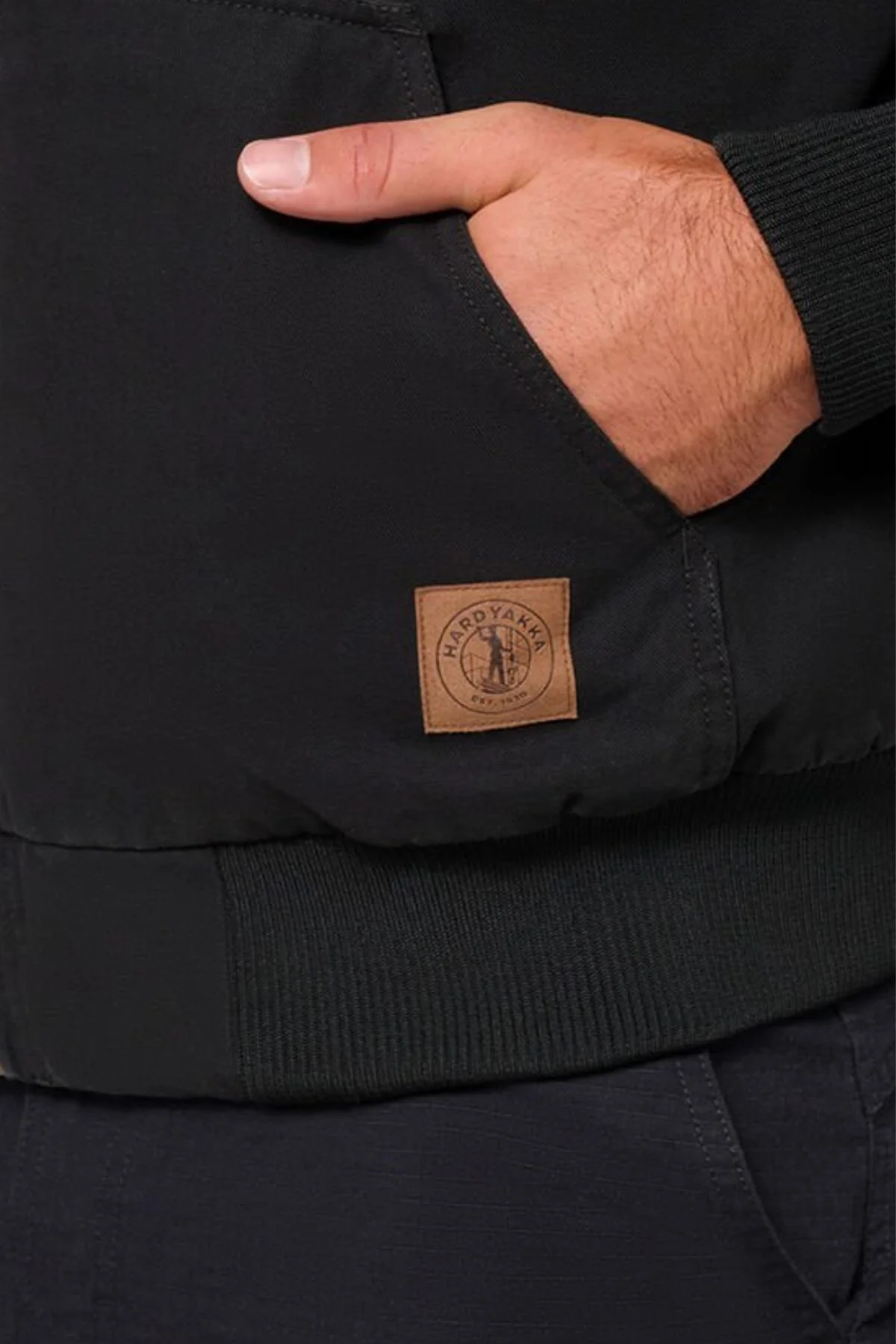 Hard Yakka Canvas Bomber Jacket - Image 5