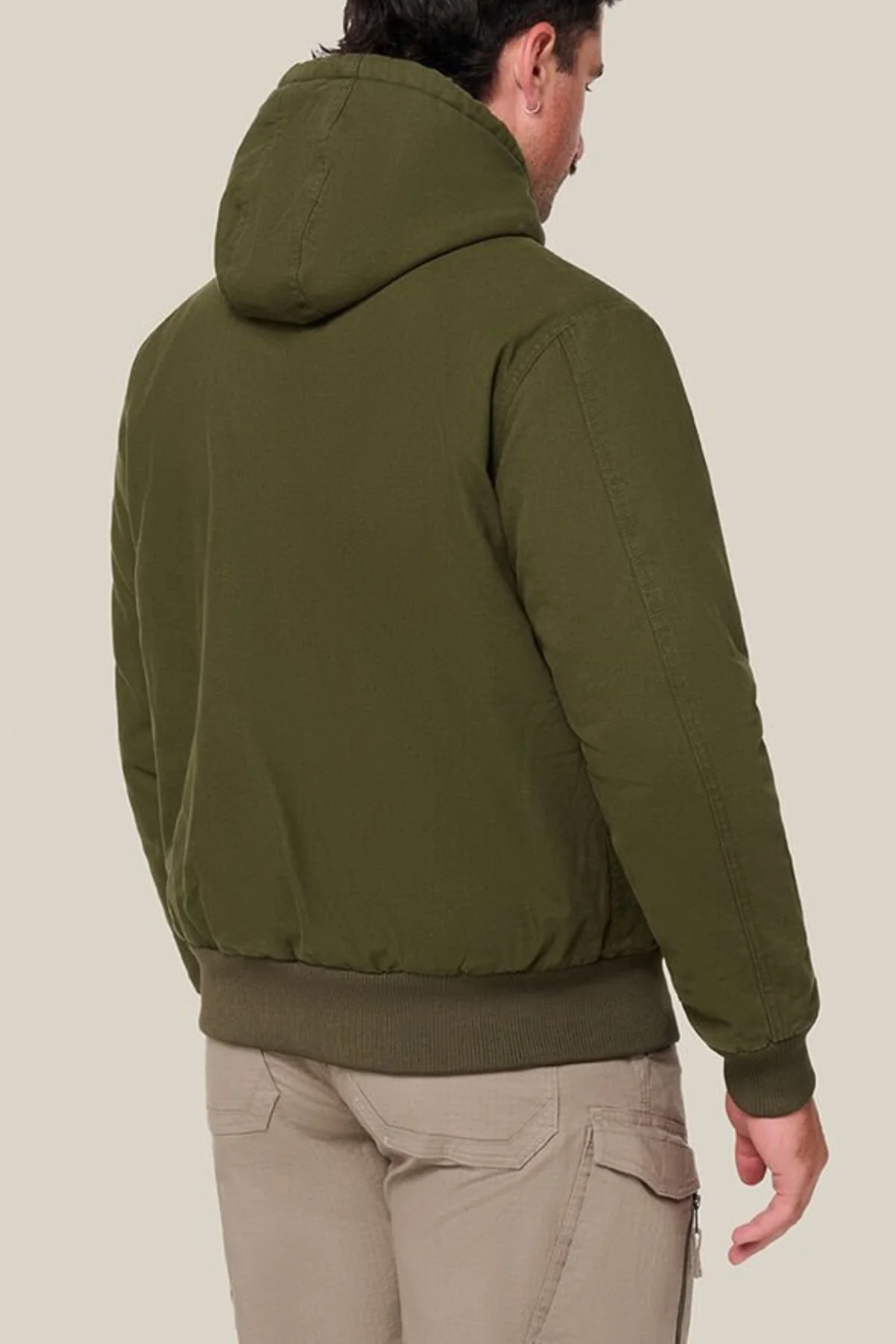 Hard Yakka Canvas Bomber Jacket - Image 2