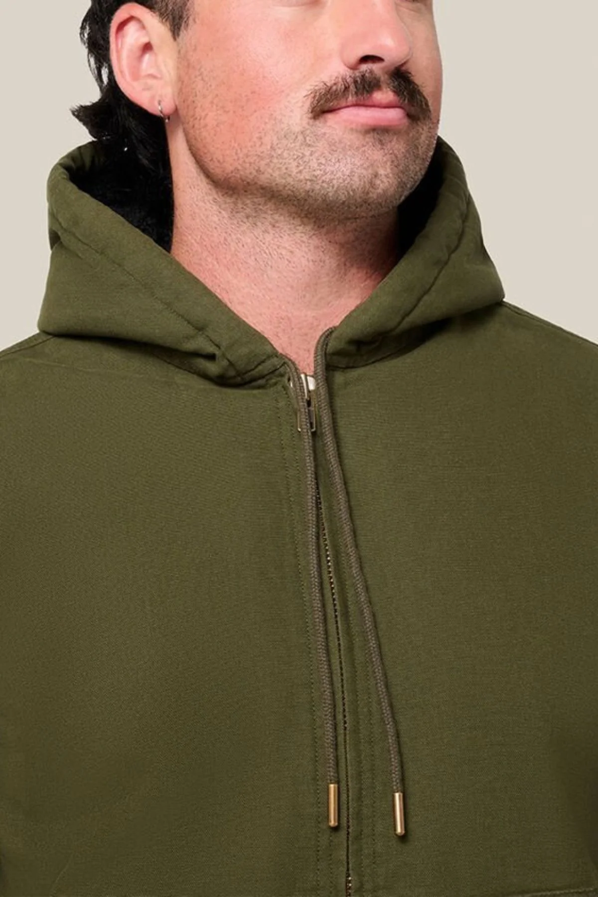 Hard Yakka Canvas Bomber Jacket - Image 3