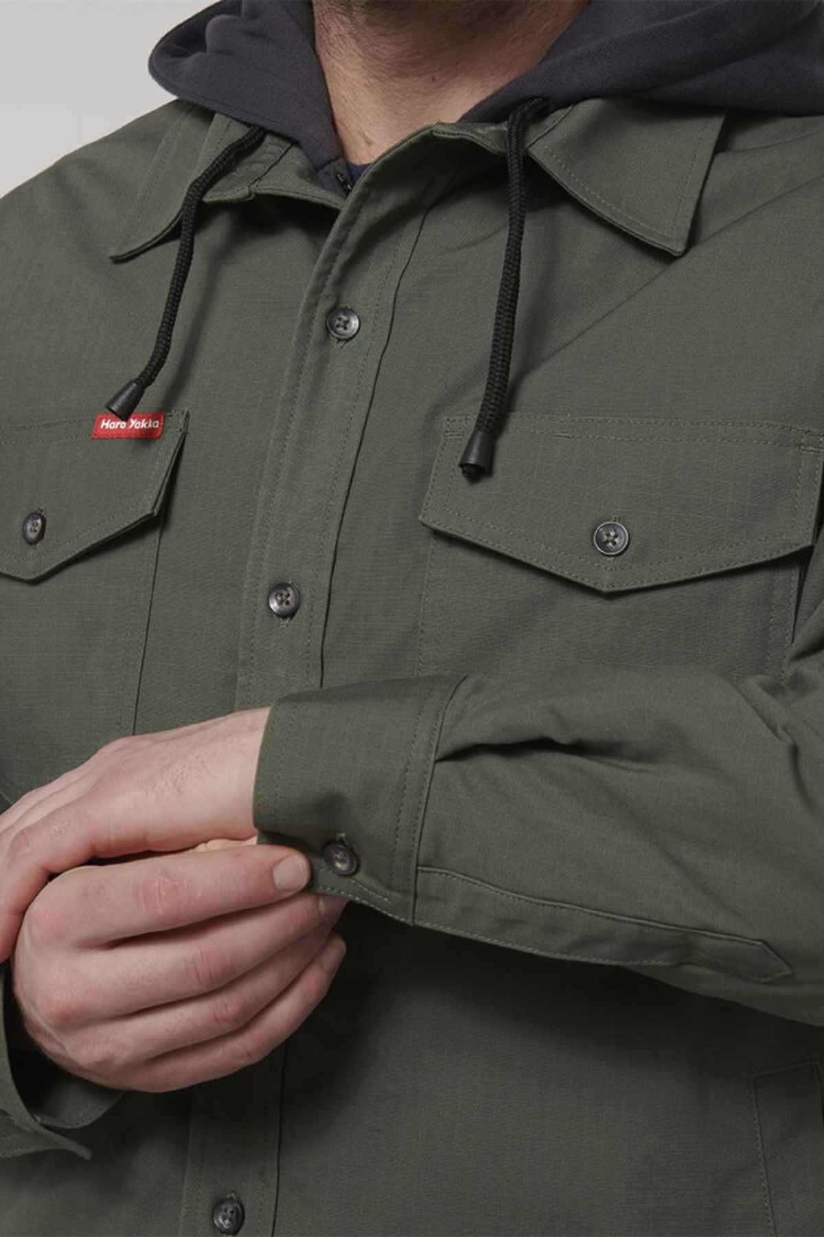 Hard Yakka Quilted Solid Shacket - Image 2
