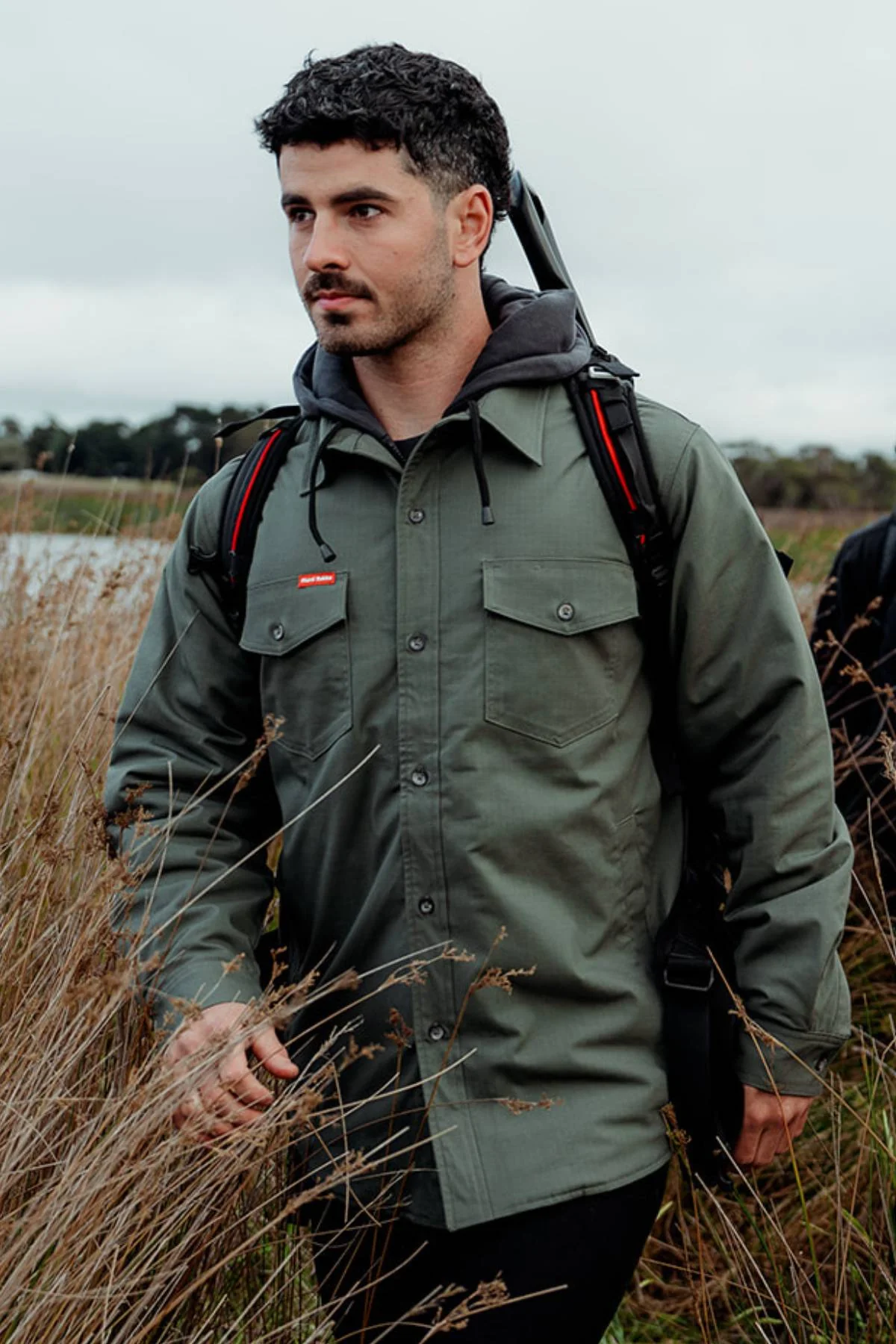 Hard Yakka Quilted Solid Shacket - Image 4